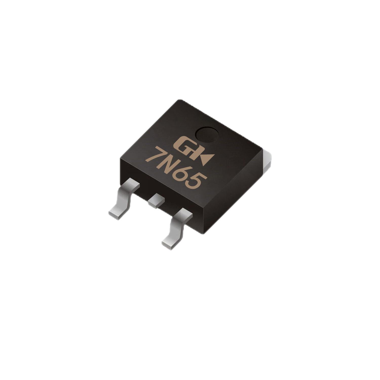 Mosfet 7N65 TO252 7A650V 1.3Ω N-Channel